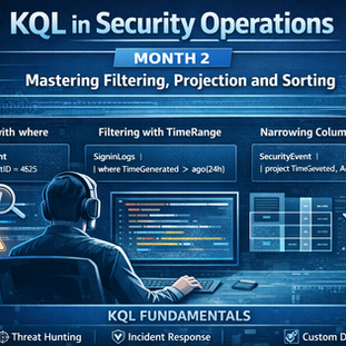 KQL in SecOps (2) - Mastering Filtering, Projection, and Sorting
