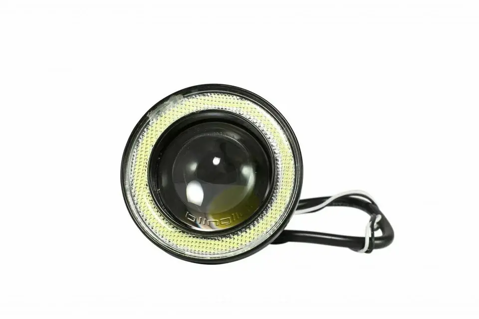 Thumbnail: Halo LED White Angel Eye Fog Lamps for 2009-2011 Dodge Journey