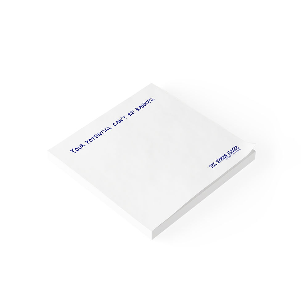 Thumbnail: Your Potential Can't Be Ranked - Post-it® Note Pads