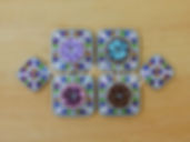 Donut Bling Saddle Concho Set