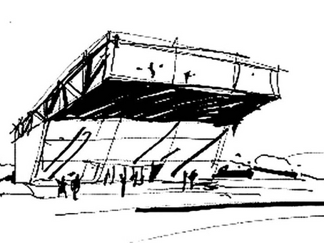Residential and office building