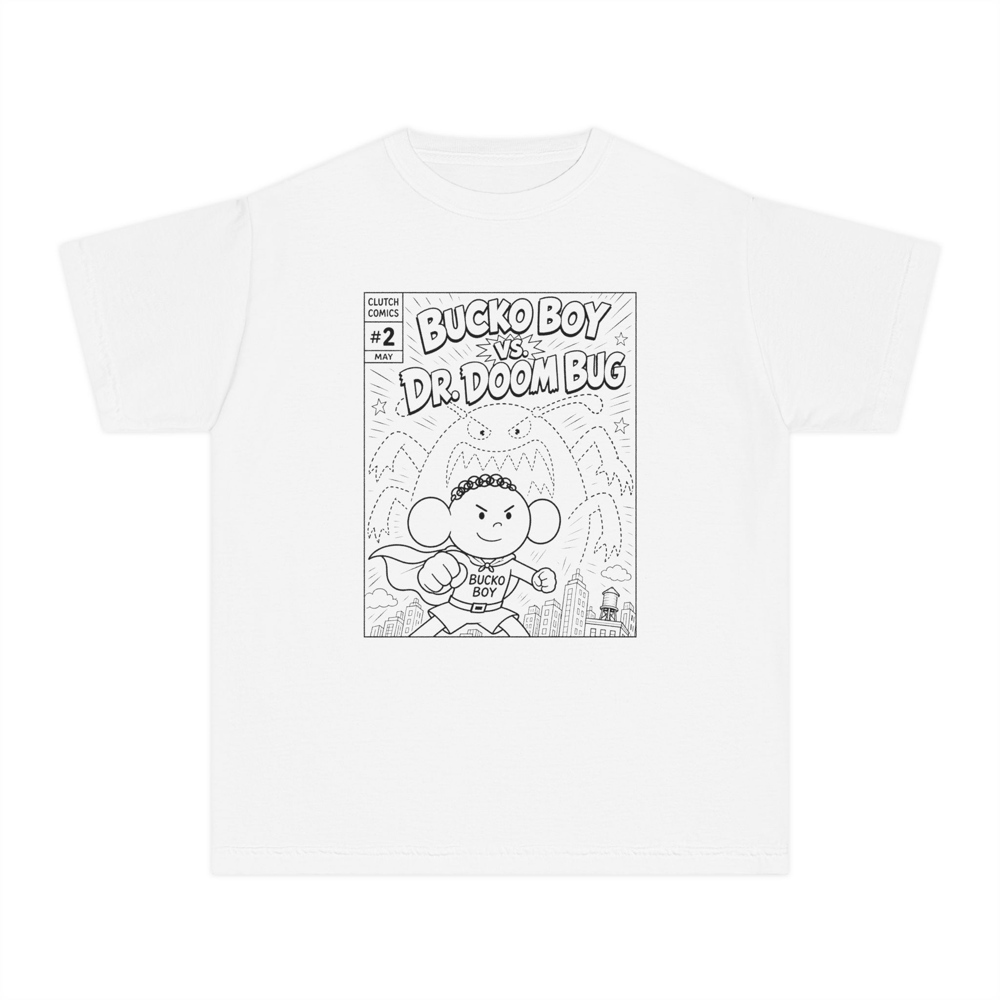 Kids Bucko Boy vs. Dr. Doom Bug - Graphic Tee
