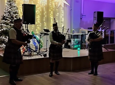 New Years Eve Bagpipe Pipe Band Auld Lang Syne