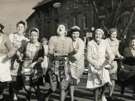 Olney Pancake Race Feb-26