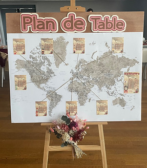Personnalisation Plan de table theme voyage.jpg
