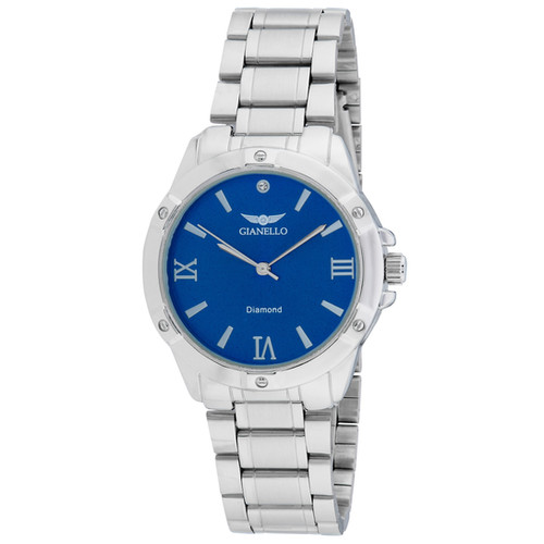 Gianello Genuine Diamond Radiant 40 Round Link Watch Carat Size 1/10  Gianello Watches