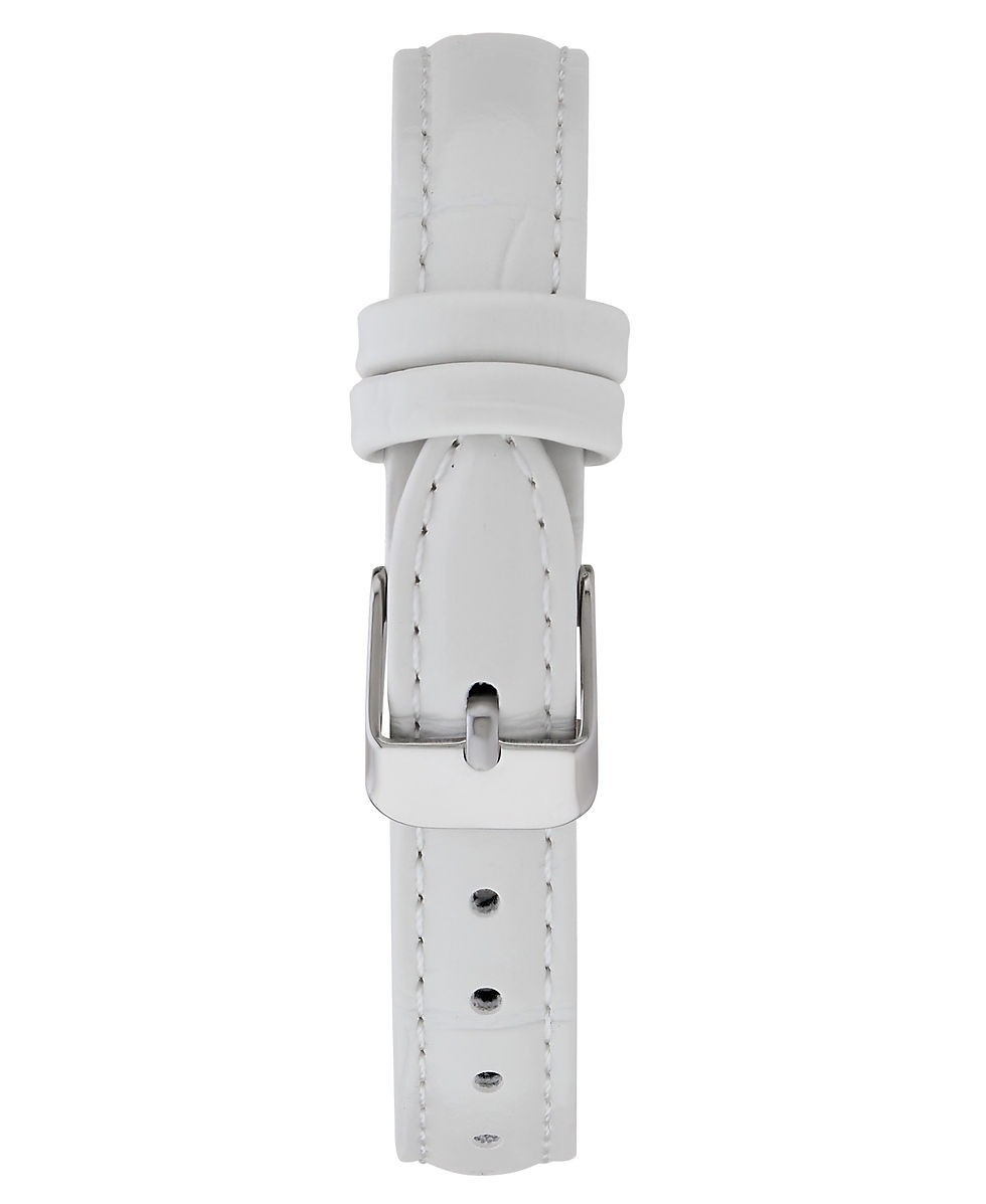 Thumbnail: Laura Ashley Women's 20mm Tank Case Roman Numeral Dial Strap Watch