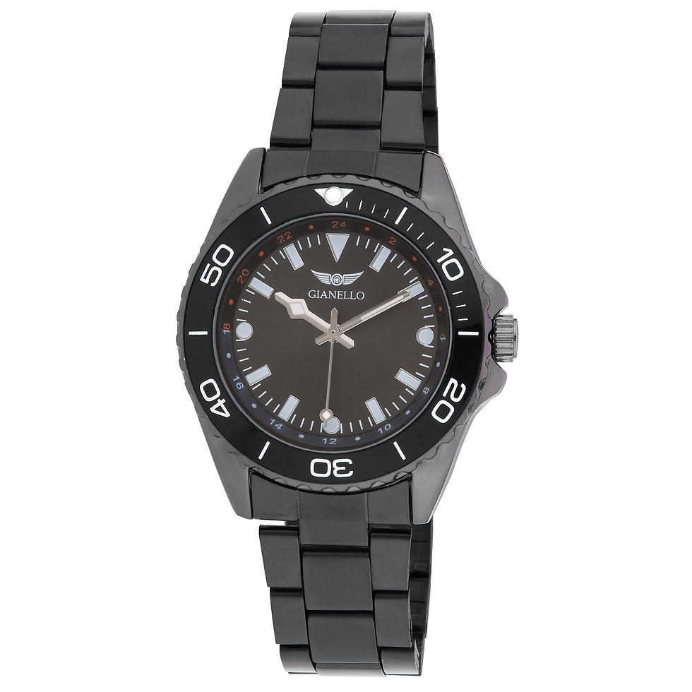 Thumbnail: Gianello Aquatic Voyager 40 Strap Watch