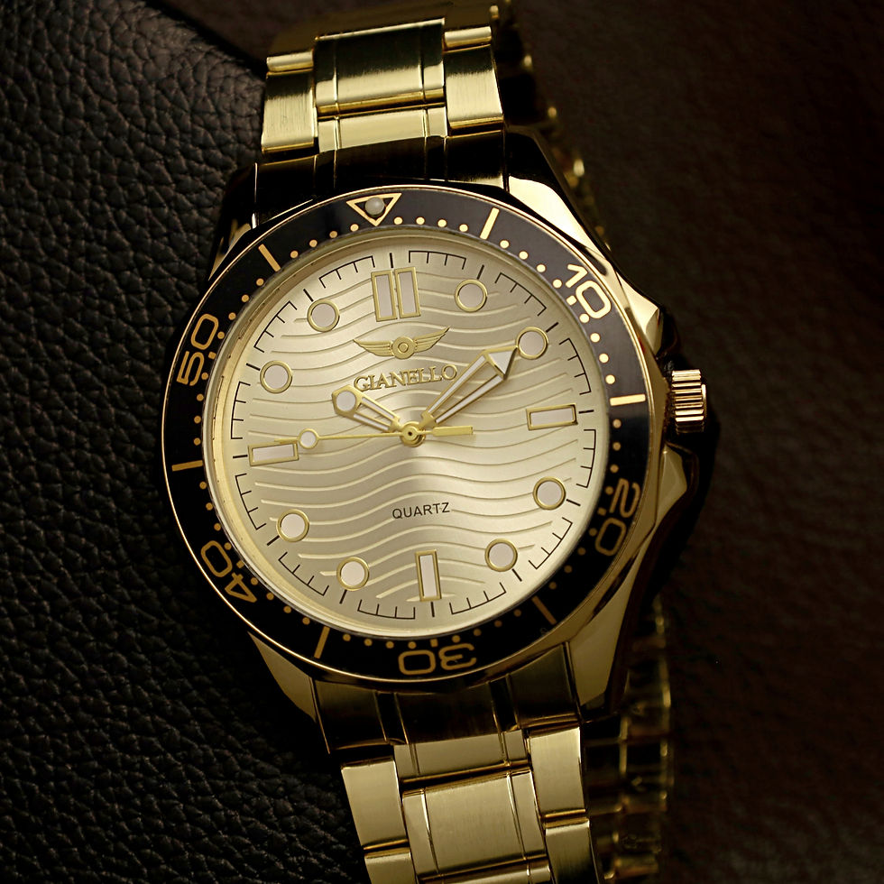 Thumbnail: Gianello Mariner 45 Stainless Steel Bracelet Watch