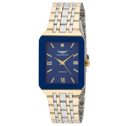 Ubuy Gianello Stainless Steel Mesh Sleek Watch Gianello Watch Blue