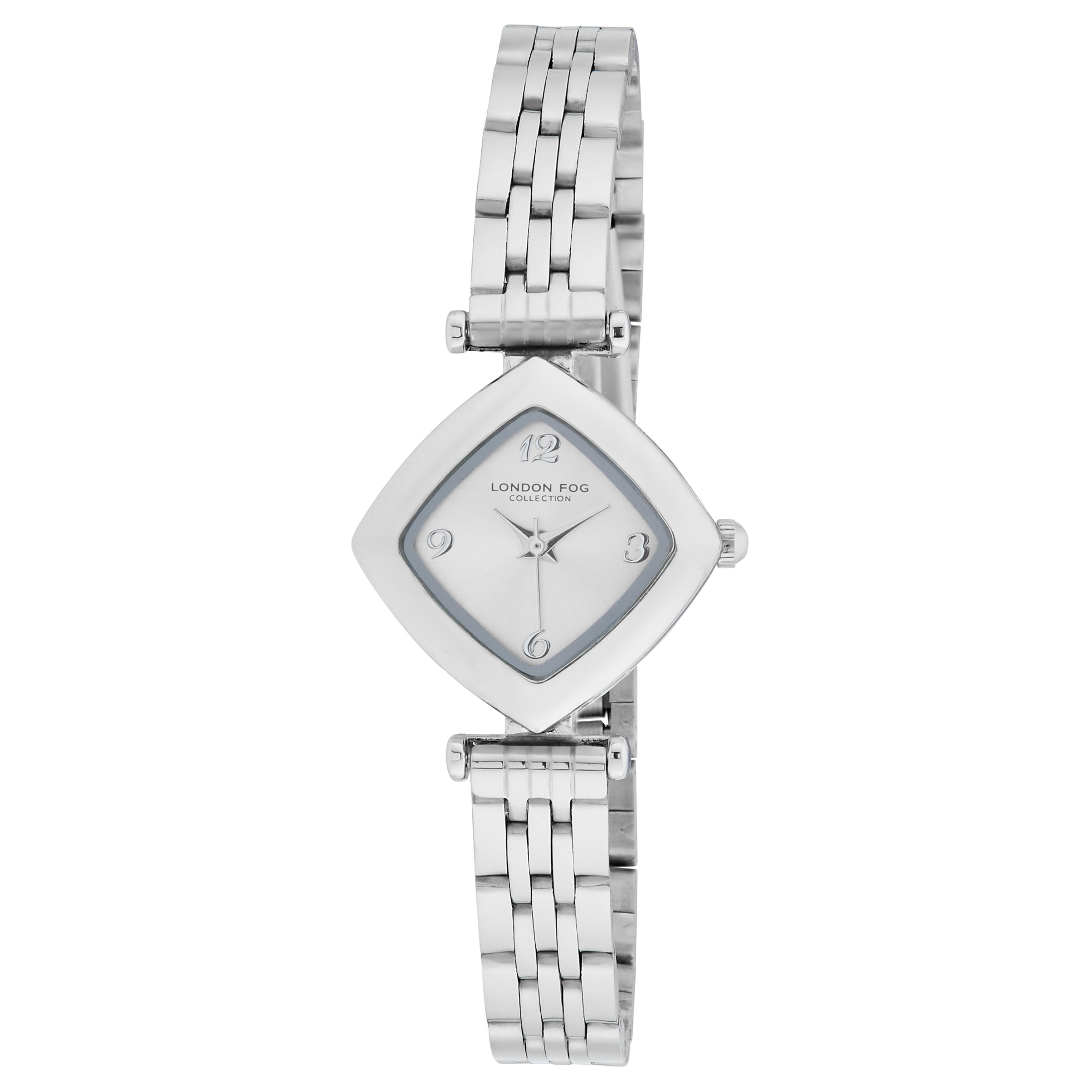 London Fog Harrow 25mm Diamond Shaped Bracelet Watch