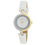 Thumbnail: Laura Ashley Women's 30mm Swirled T Bar Vegan Leather Strap Watch (LA2102)