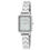 Thumbnail: Laura Ashley Women's 21mm Rectangle Case Quilted Link Bracelet Watch