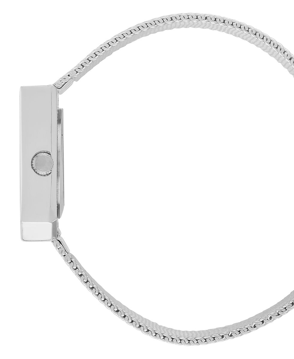 Thumbnail: London Fog Women's Romford 30mm Cushion Case Mesh Watch