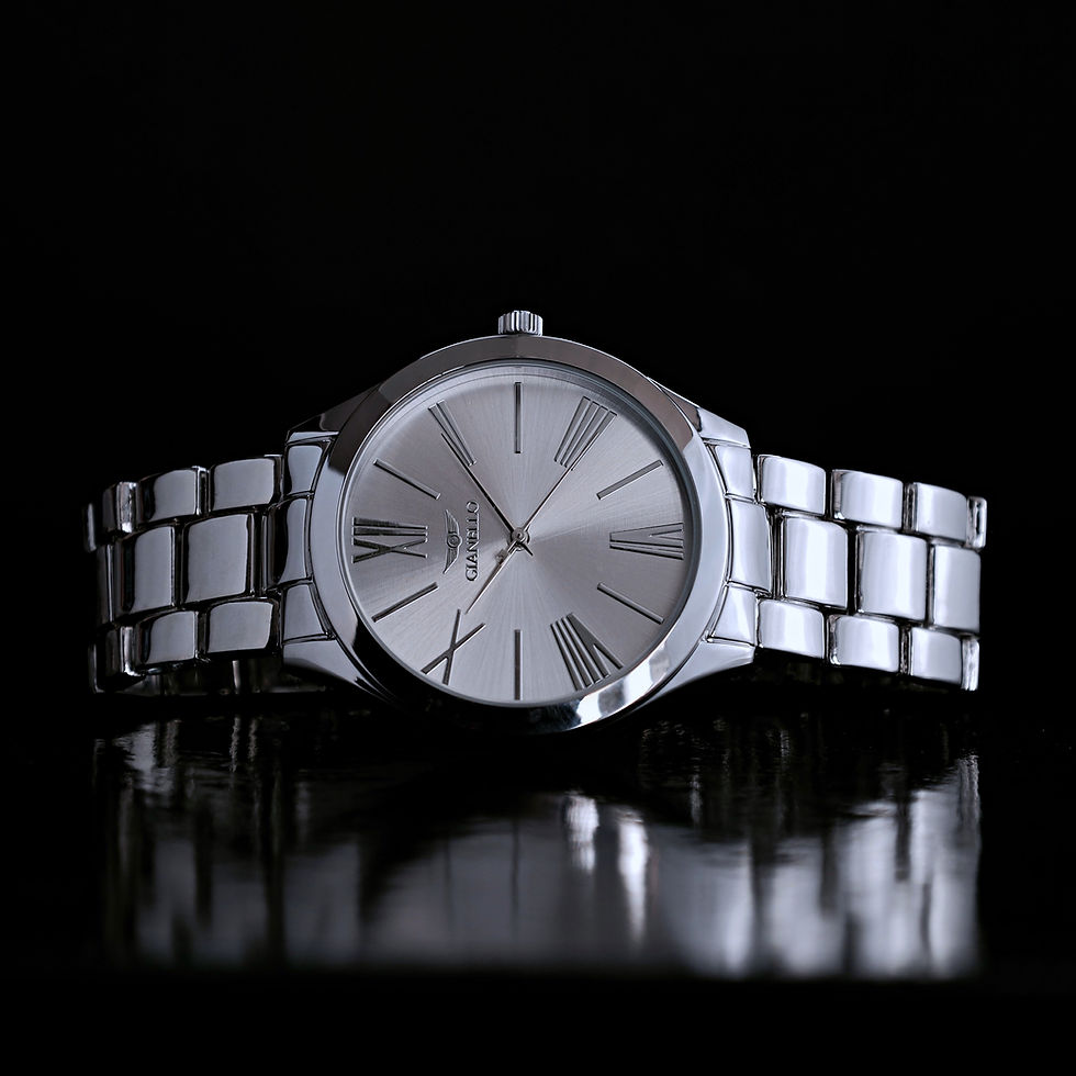 Thumbnail: Gianello Mirror Roman Numeral Dial Watch