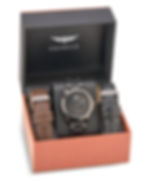 Thumbnail: Gianello Select Interchangeable 3 Strap Watch Set