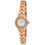 Thumbnail: Laura Ashley Women's Mini 26mm Link Crystal Bezel Bracelet Watch