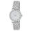 Thumbnail: Laura Ashley Women's 30mm Stone Encusted Dial Link Bracelet Watch