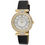 Thumbnail: Bob Mackie Women's 35mm Crystal Encrusted Bezel T Bar Strap Watch