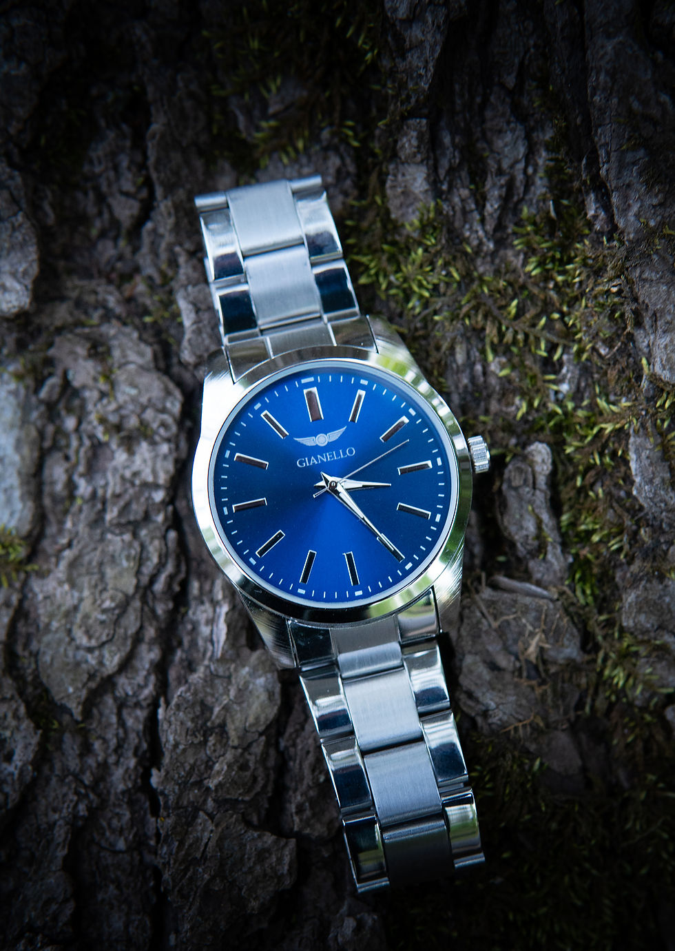 Thumbnail: Gianello Men's Round 38mm All Index Link Watch