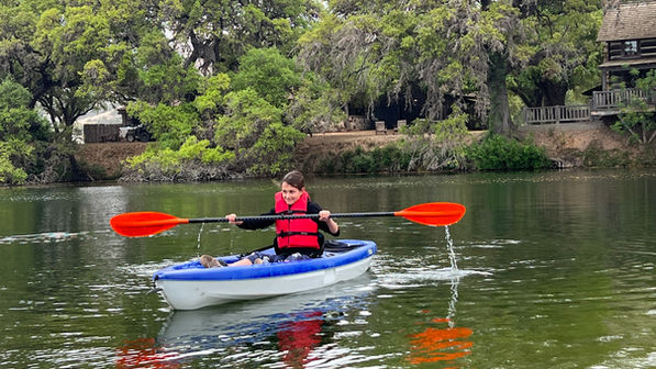 Kayaking on Ox Ranch