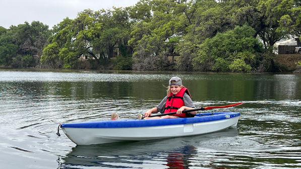 Kayaking on Ox Ranch