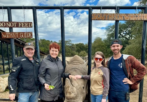 Ox Ranch Rhino Interaction