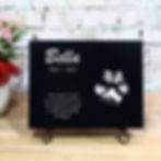 11x8.5 Marble Pet Plaque -Custom Layout PAW PRINT.jpg