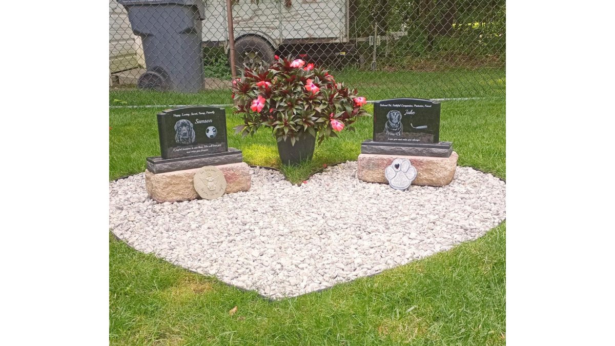 Buy Custom Etched Granite Garden Monuments