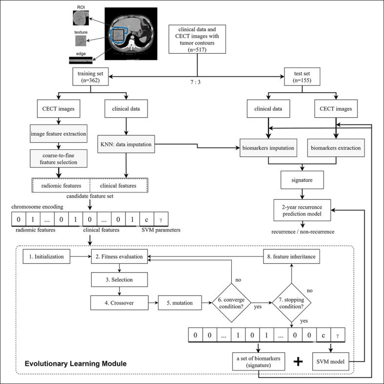 Workflow of developing the evolutionary learning-derived method GARSL