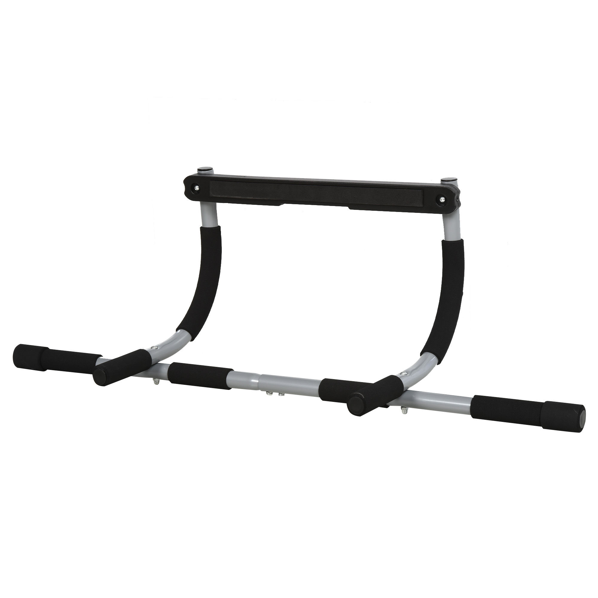 HOMCOM Pull-Up Bar for Doorway, Home Fitness Door Horizontal Push up Bar for Ind