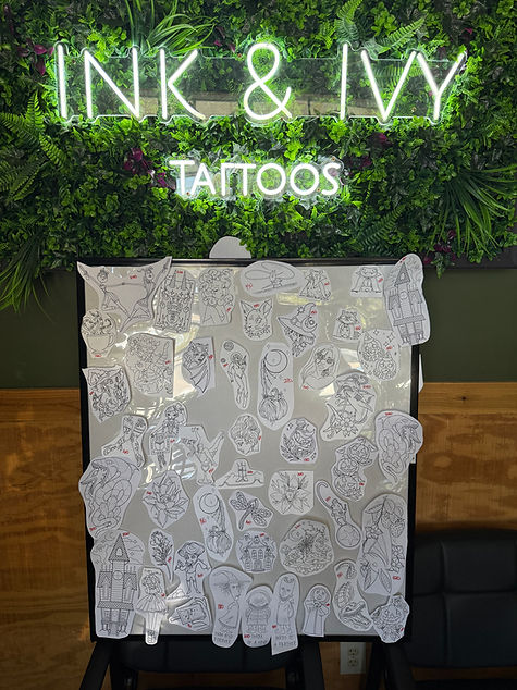Ink & Ivy Flash Tattoos