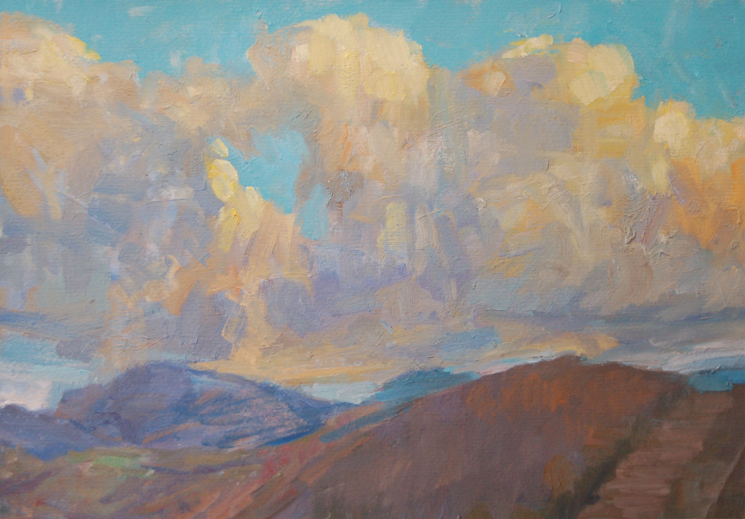 Tramonti Morning Sky Looking Southwest