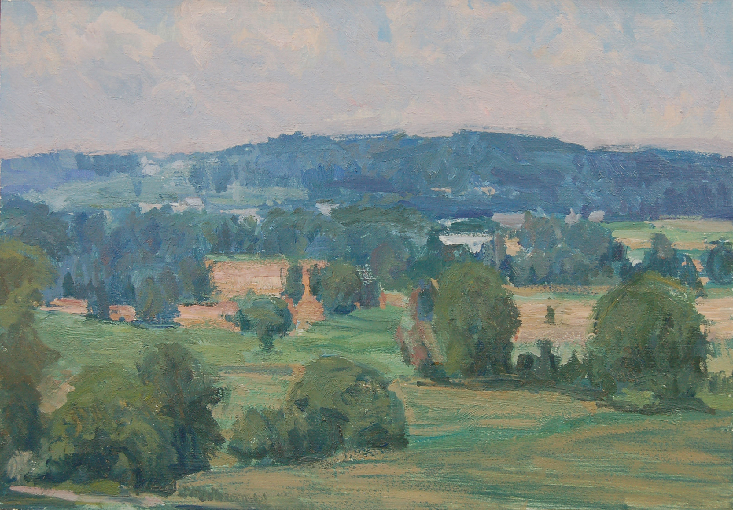 Long Green Valley June Cloudy Evening