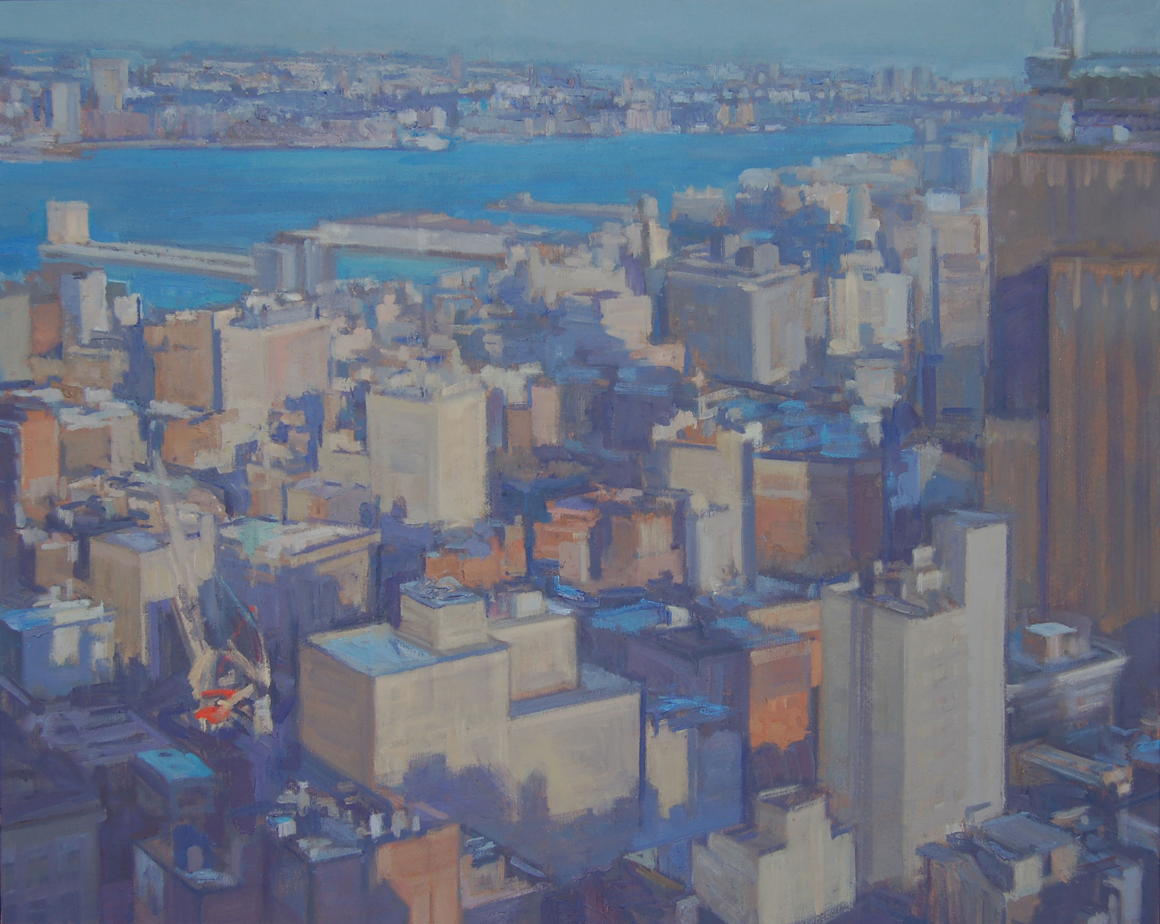 Lower Manhattan Sunny December Morning