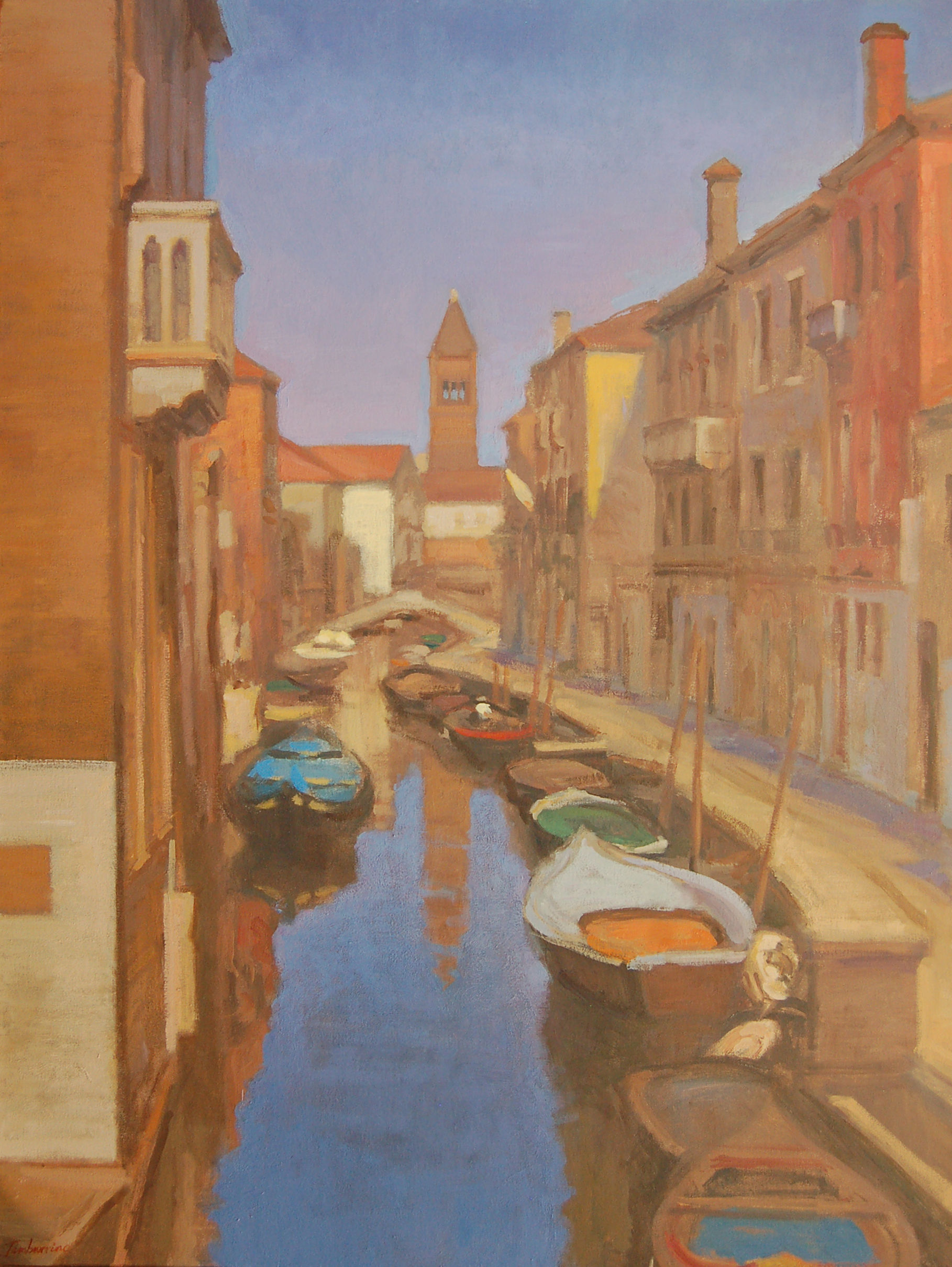 Venice Canal in Dorsoduro Ovest