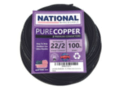 AWG22 - 100 Ft. Premium Electrical Wire - 2 Conductors