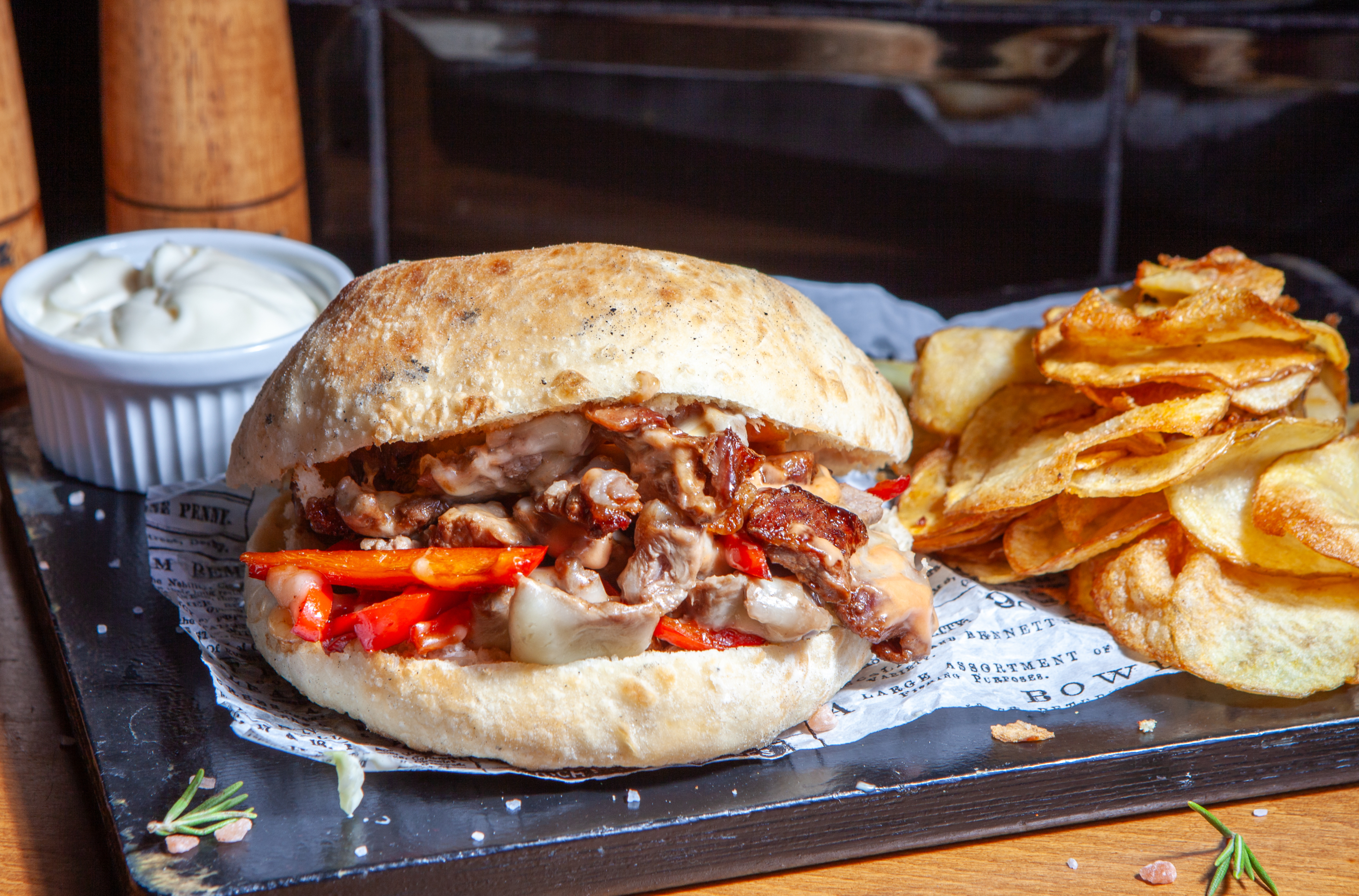 Arranged Food and Objects