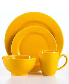 Thumbnail: Yellow Dinnerware