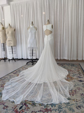 Jennifer Bowden Designs alterations on wedding gown completed