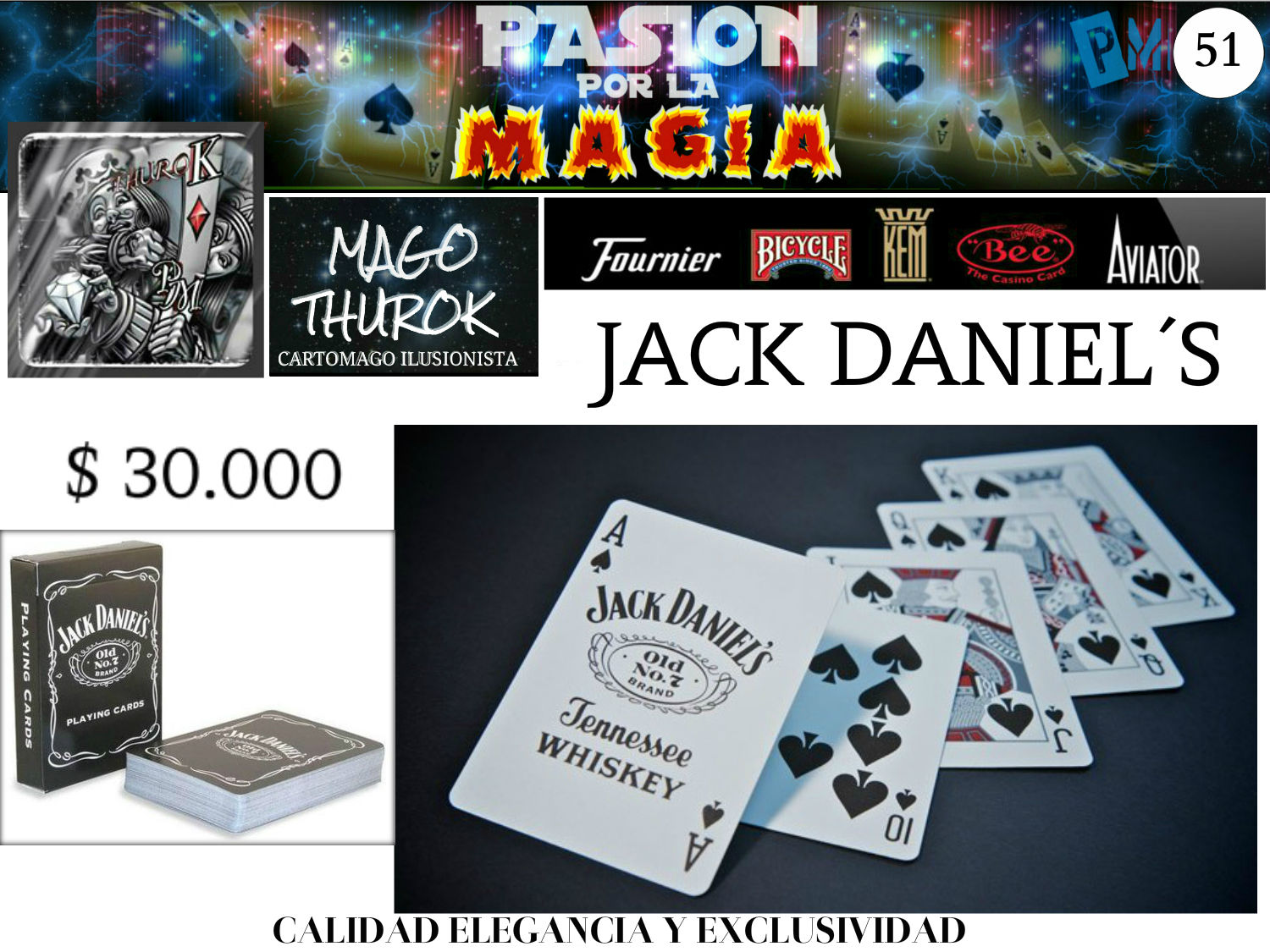 BARAJA BICYCLE JACK DANIEL´S PREMIUM