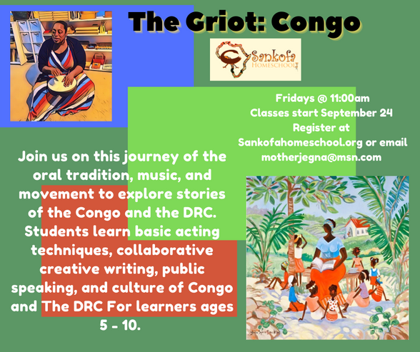 Griot: CONGO - Fall 2021