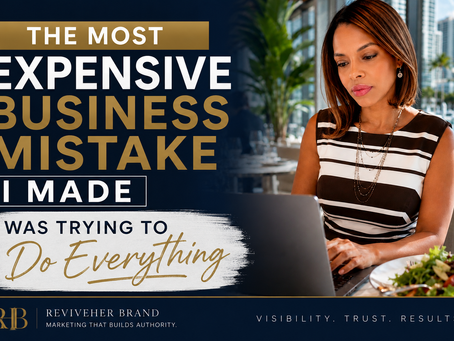 The Most Expensive Business Mistake I Made Was Trying to Do Everything