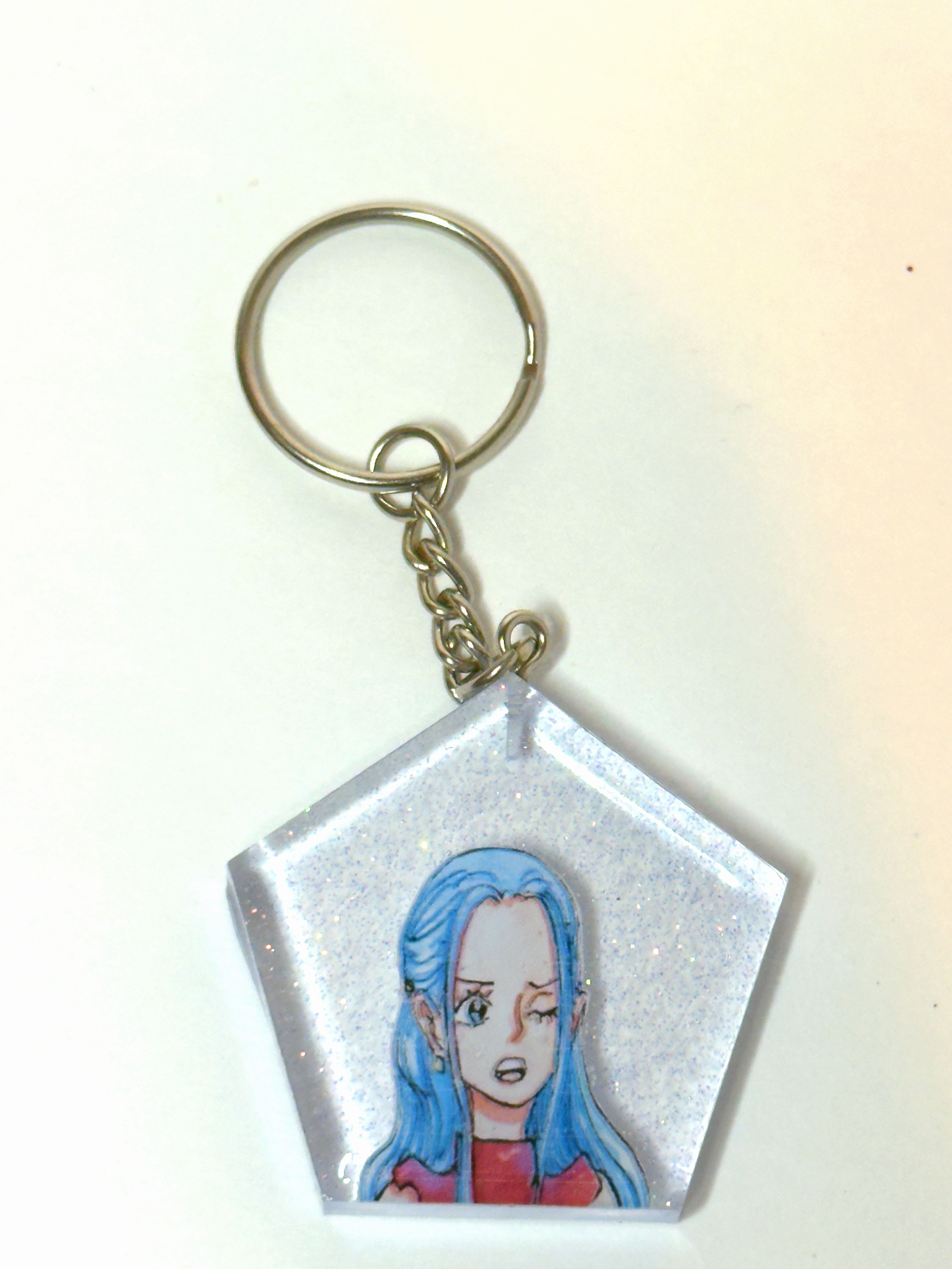 Pentagon Keychain