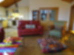 Luxury open-plan living at Glengoulandie Holiday Lodges in Highland Perthshire, Scotland