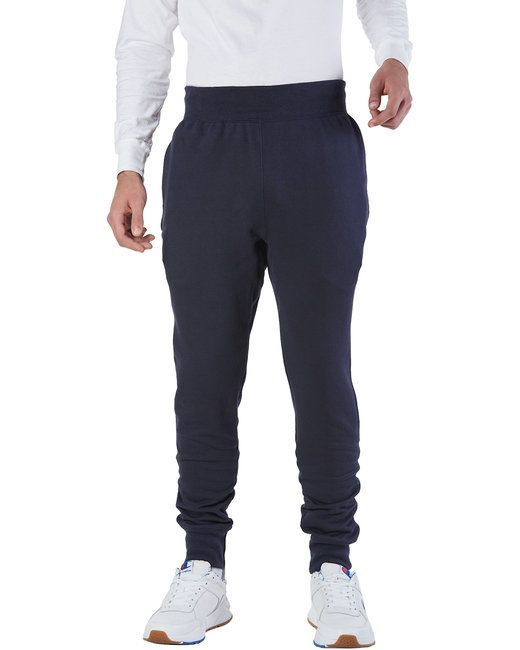Thumbnail: Men's Reverse Weave Jogger Pant - BLACK - S