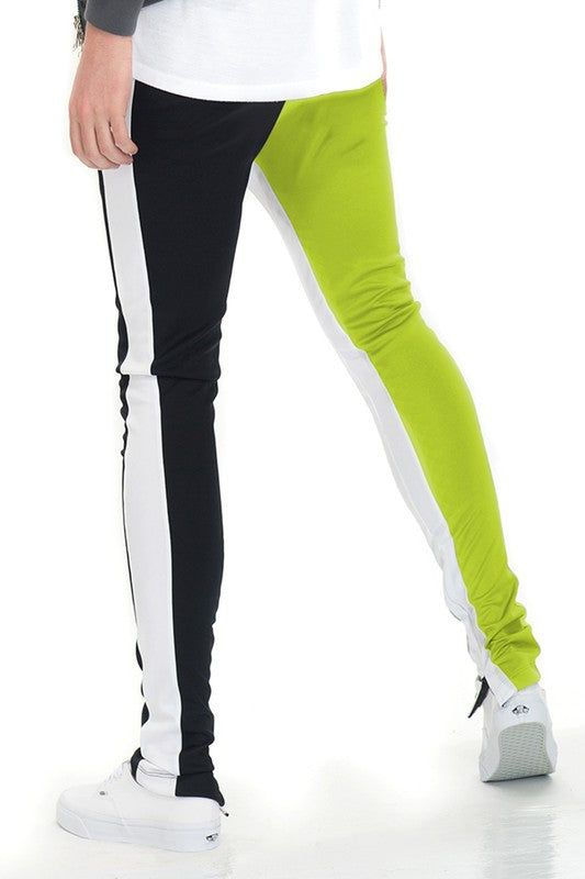 Thumbnail: TWO TONE COLOR BLOCK TRACK PANT JOGGER