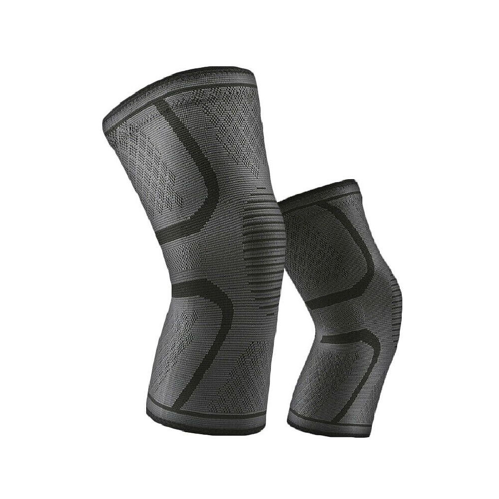2 Piece(M) Of Sports Men's Compression Knee Brace Knee Pads Fitness Equipment Vo