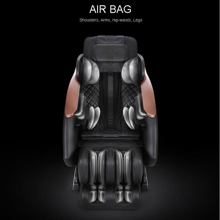 Thumbnail: 3D Full Body Zero Gravity Shiatsu Electric Massage Chair SL-Track Recliner with 