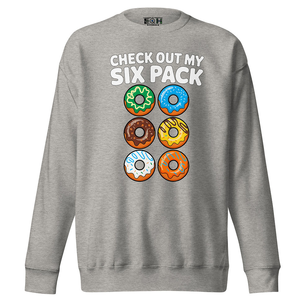 Thumbnail: Six-Pack in Progress Premium Sweatshirt